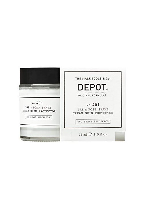 Crema Pre & Post Rasatura No. 401 di Depot 400 per donna 75ml
