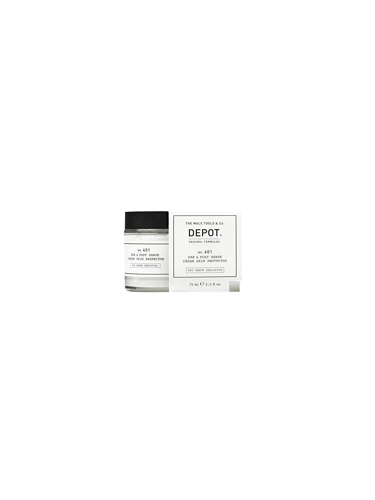 Crema Pre & Post Rasatura No. 401 di Depot 400 per donna 75ml