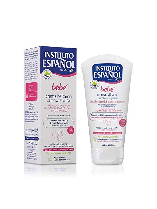 Instituto Espaol Bambino Crema Balsamo per il Cambio del Pannolino 150ml