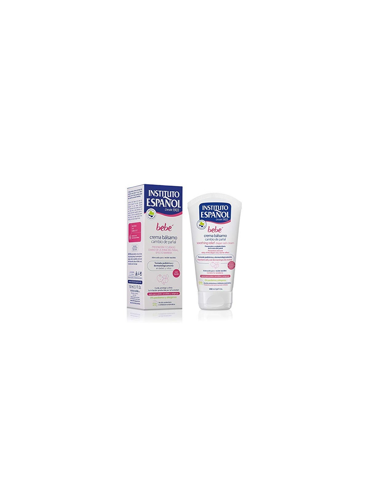 Instituto Espaol Bambino Crema Balsamo per il Cambio del Pannolino 150ml