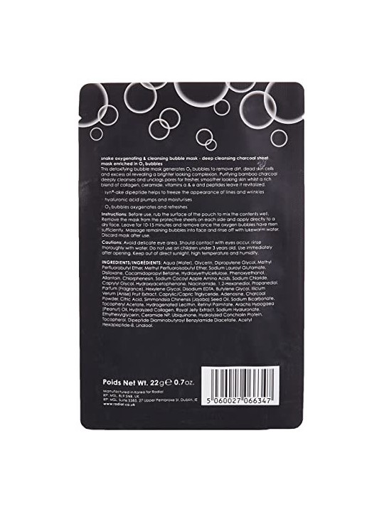 Rodial Snake Bubble Mask 22g acquista 