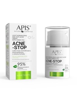 Crema Anti-Acne leggera APIS AcneStop al tï¿½ï¿½ verde 50ml