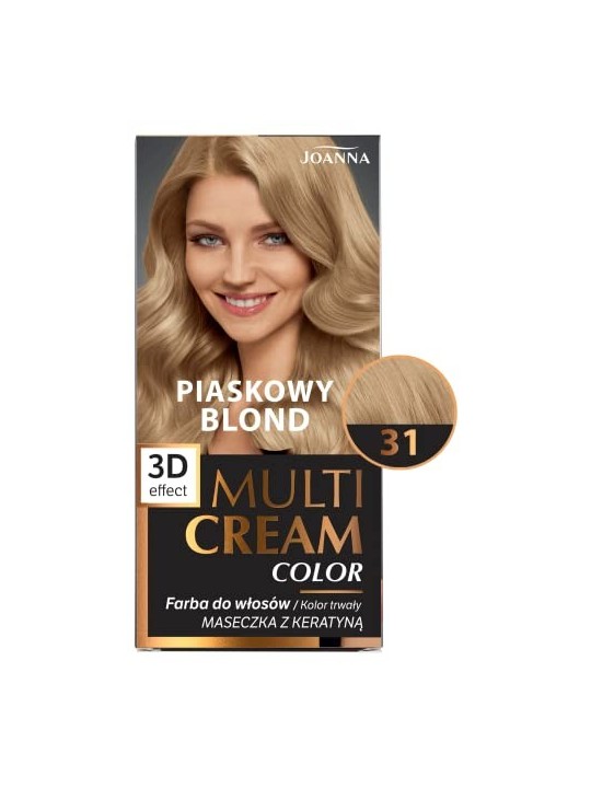 JOANNA Colore per capelli Multi Cream Color 31 Biondo Sabbia