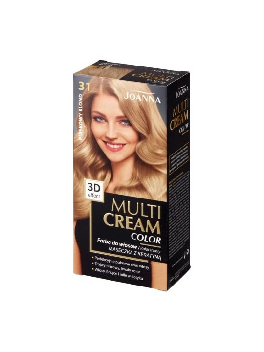 JOANNA Colore per capelli Multi Cream Color 31 Biondo Sabbia