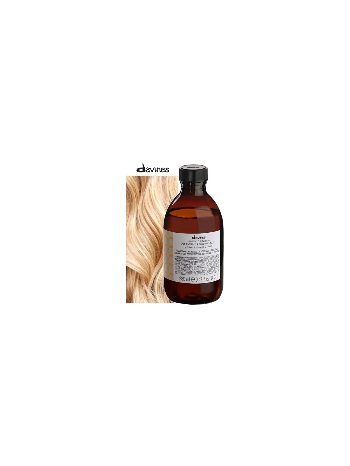 Shampoo Alchemico per Capelli Naturali Colorati Golden 250ml