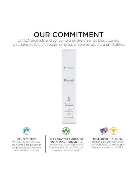 LAnza HEALING COLORCARE shampoo chiarificante 300ml unisex