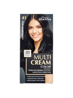 JOANNA Colore per capelli Multi Cream Color 41 Marrone Cioccolato