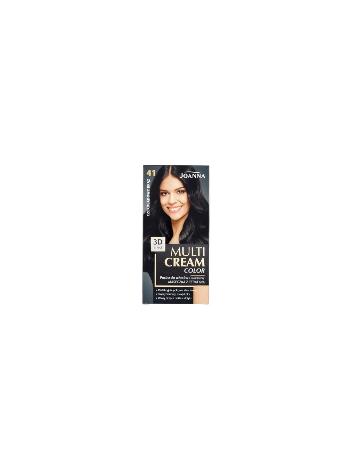 JOANNA Colore per capelli Multi Cream Color 41 Marrone Cioccolato