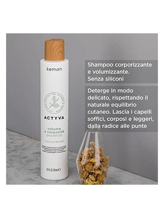 Shampoo Volume E Corposita per Volume di Capelli Donna 250ml