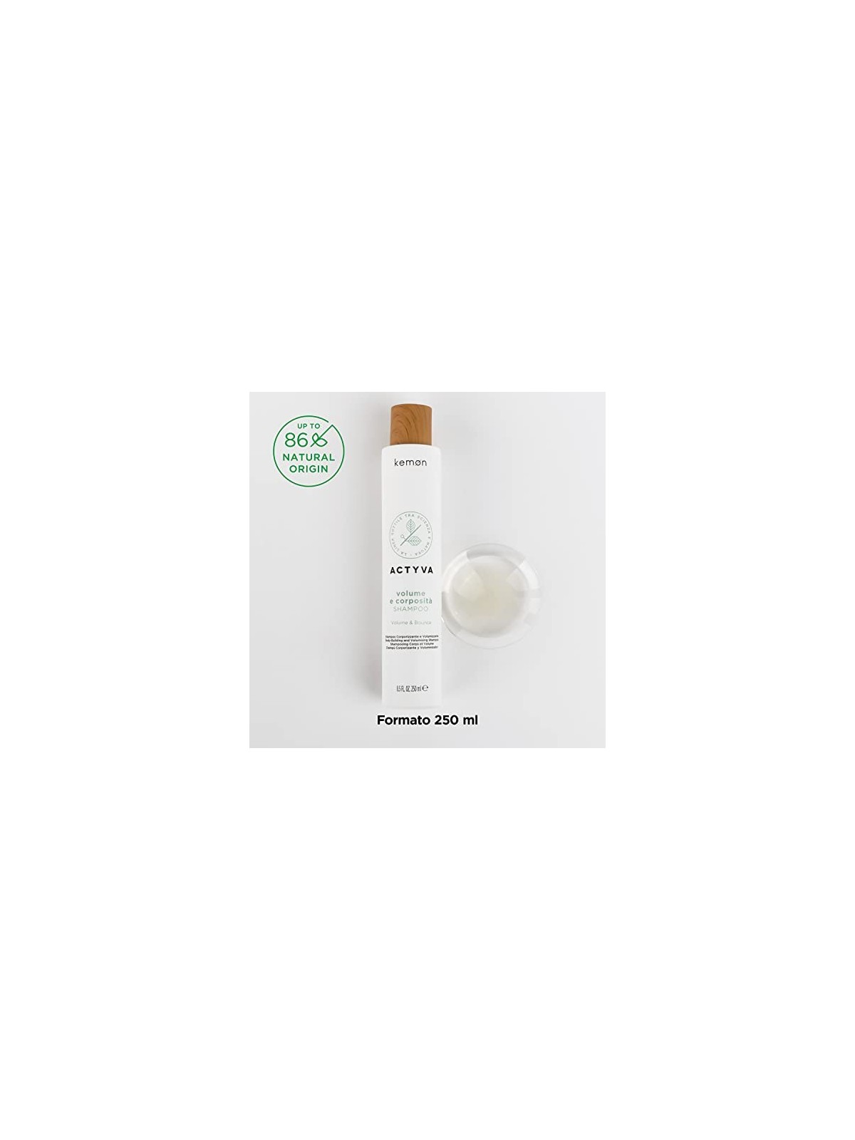 Shampoo Volume E Corposita per Volume di Capelli Donna 250ml