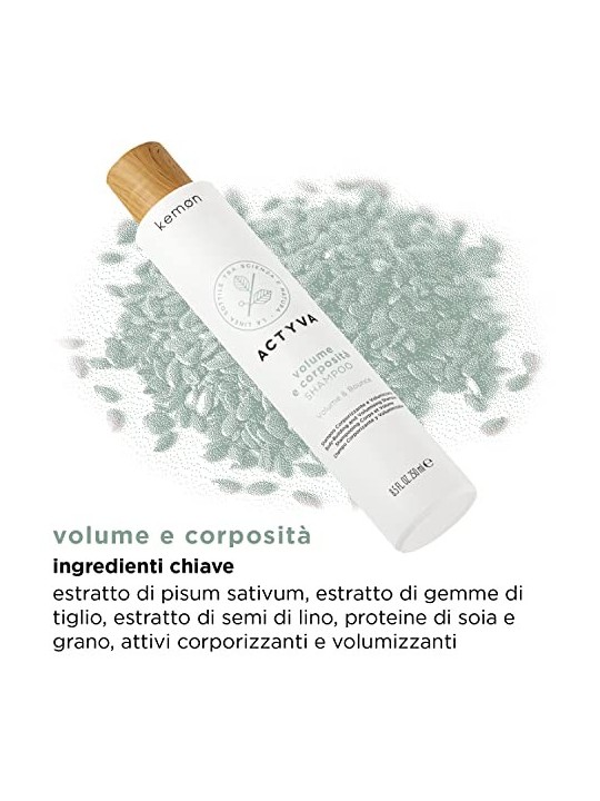 Shampoo Volume E Corposita per Volume di Capelli Donna 250ml
