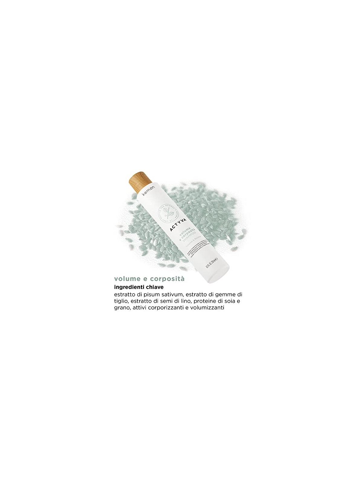 Shampoo Volume E Corposita per Volume di Capelli Donna 250ml