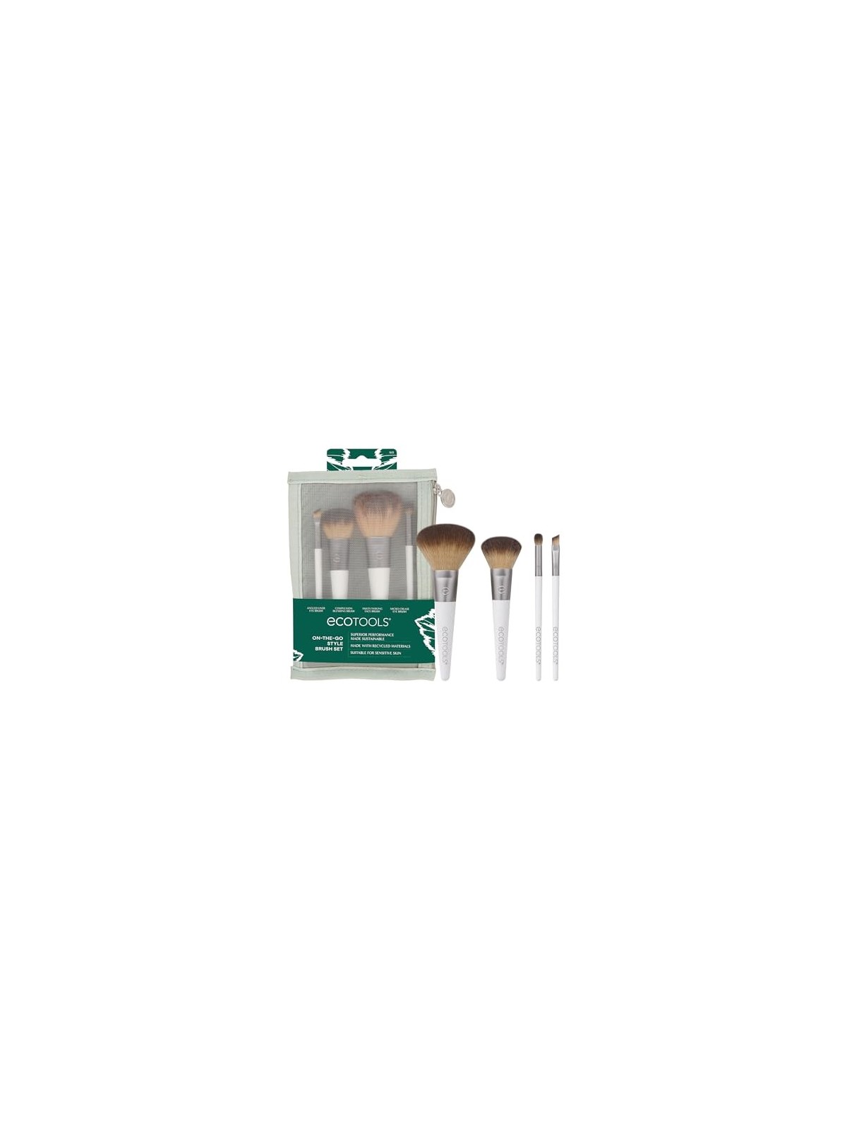 Set pennelli EcoTools Brush On-The-Go per uno stile impeccabile