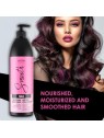 Balsamo lisciante per capelli secchi con seta