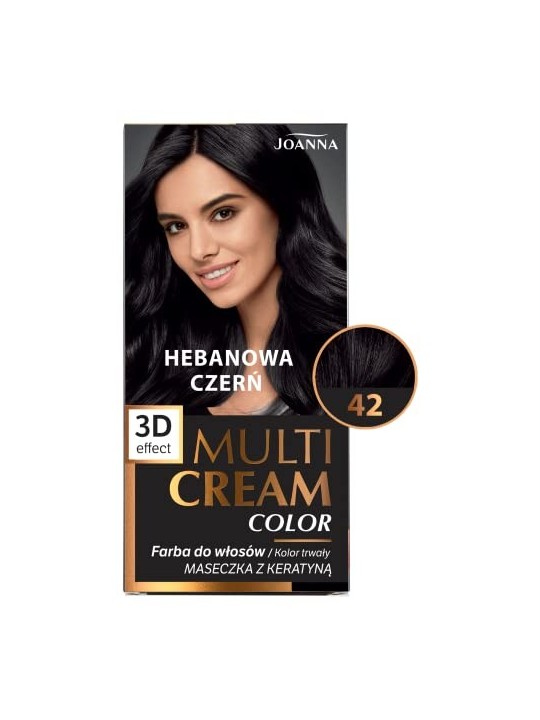 JOANNA Colore per capelli Multi Cream Color 42 Nero Ebano