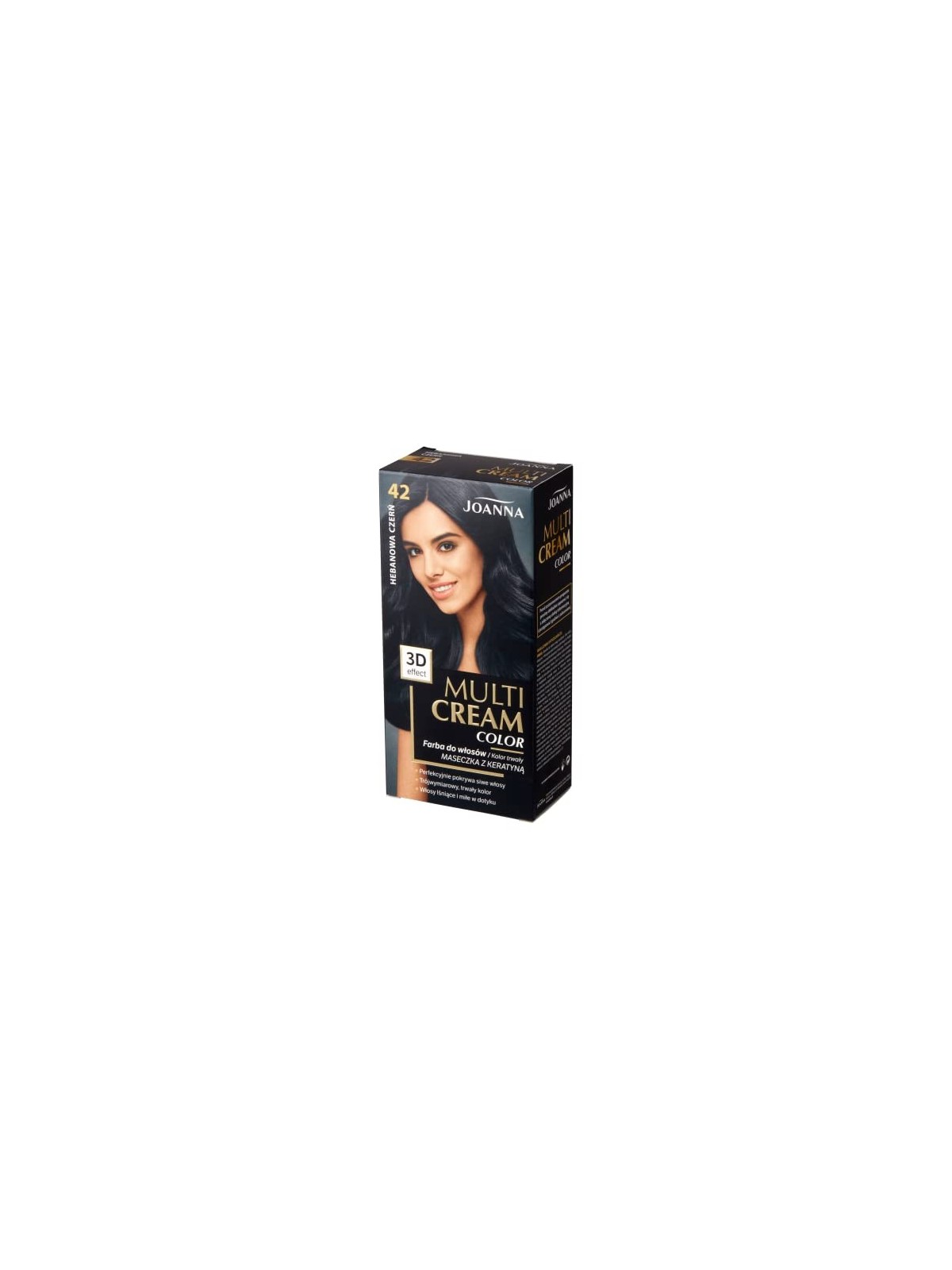 JOANNA Colore per capelli Multi Cream Color 42 Nero Ebano