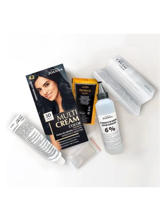 JOANNA Colore per capelli Multi Cream Color 42 Nero Ebano