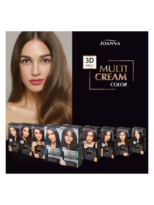 JOANNA Colore per capelli Multi Cream Color 42 Nero Ebano