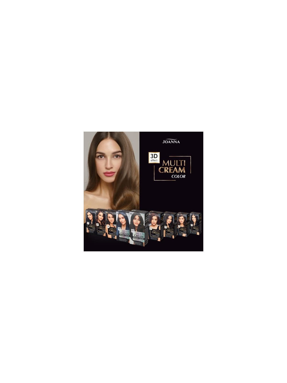 JOANNA Colore per capelli Multi Cream Color 42 Nero Ebano