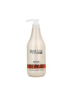 Sleek Line Repair Balm balsamo con seta per capelli danneggiati 1000ml