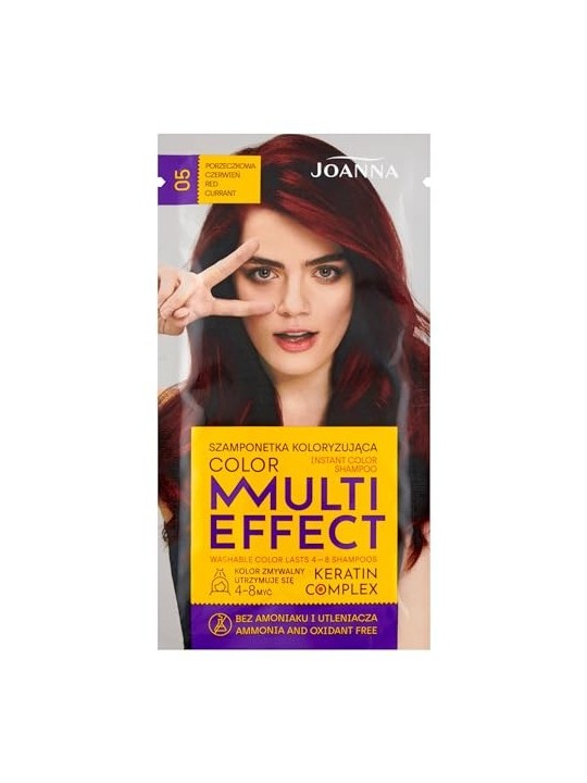 Shampoo colorante JOANNA Ribes Rosso 35g