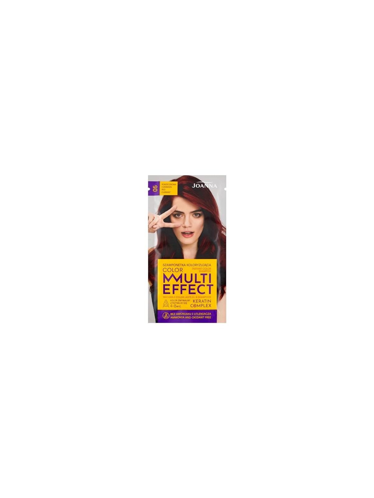 Shampoo colorante JOANNA Ribes Rosso 35g