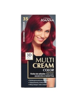 JOANNA Colore per capelli Multi Cream Color 35 Rosso Ciliegia