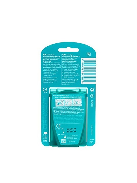 Compeed VESCICHE assortiti 3 misure 5 medicazioni unisex
