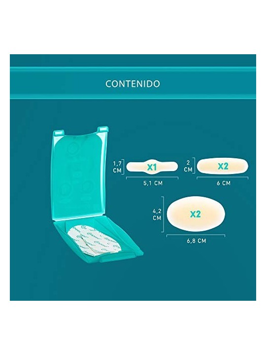 Compeed VESCICHE assortiti 3 misure 5 medicazioni unisex