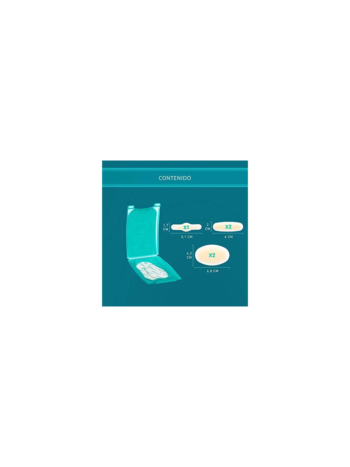Compeed VESCICHE assortiti 3 misure 5 medicazioni unisex