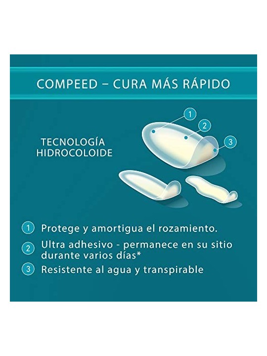Compeed VESCICHE assortiti 3 misure 5 medicazioni unisex
