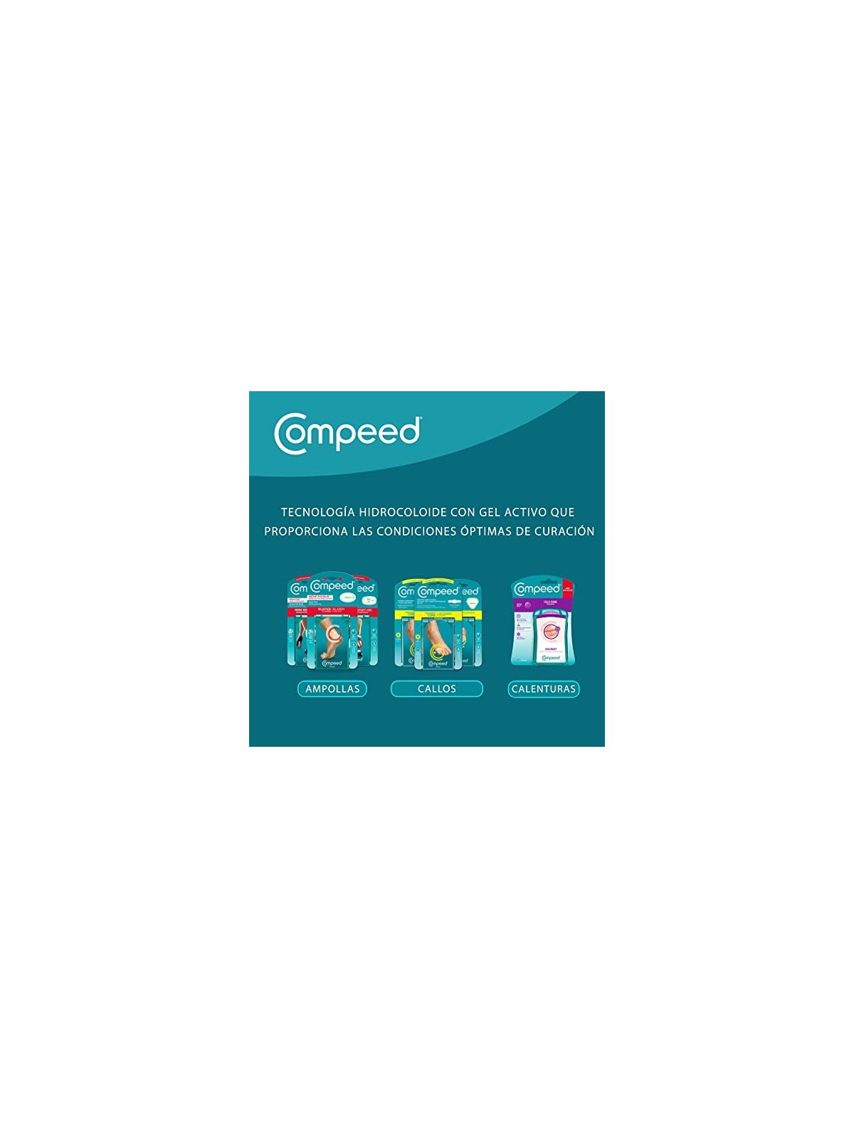 Compeed VESCICHE assortiti 3 misure 5 medicazioni unisex