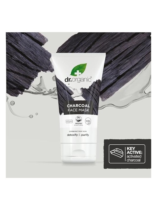 Dr Organic CARBï¿½ï¿½N Face Mask 125ml Unisex