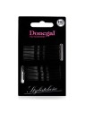 DONEGAL Fermacapelli Nero 5cm 24 pz 5091