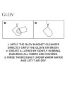 Magnet Cleanser Stick for Makeup Tools