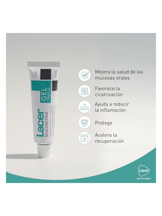 Lacer MUCOREPAIR Gel Topico 30ml Unisex