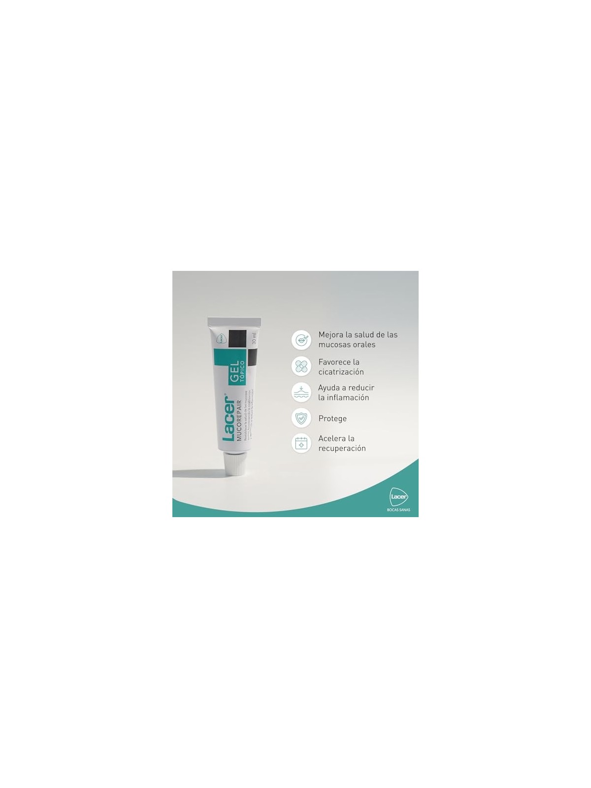 Lacer MUCOREPAIR Gel Topico 30ml Unisex