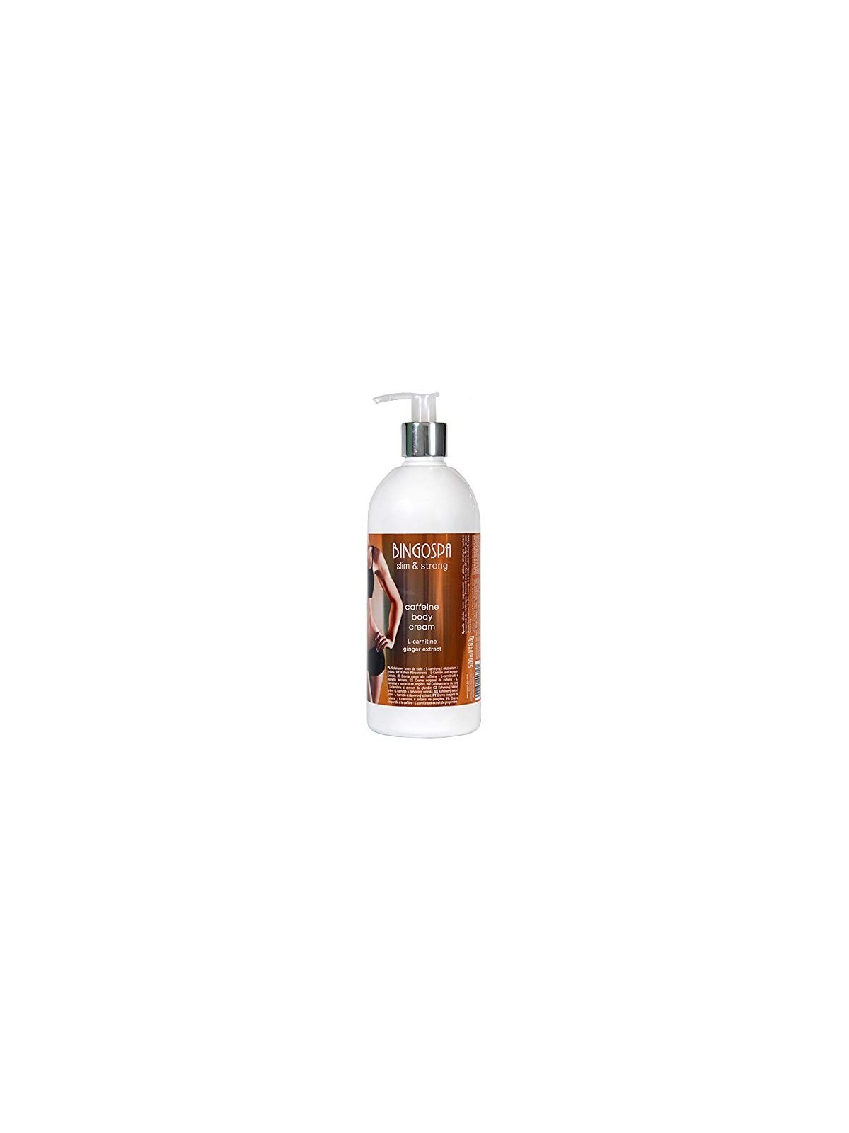 Crema corpo alla caffeina con L-carnitina e zenzero 500ml