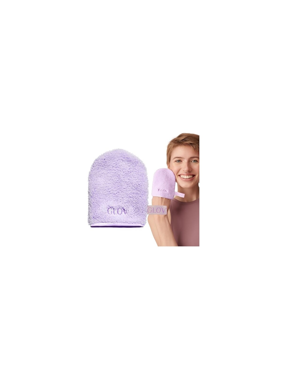 GLOV OnTheGo Makeup Remover Guanto per la rimozione del trucco Very Berry