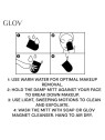 GLOV OnTheGo Makeup Remover Guanto per la rimozione del trucco Very Berry