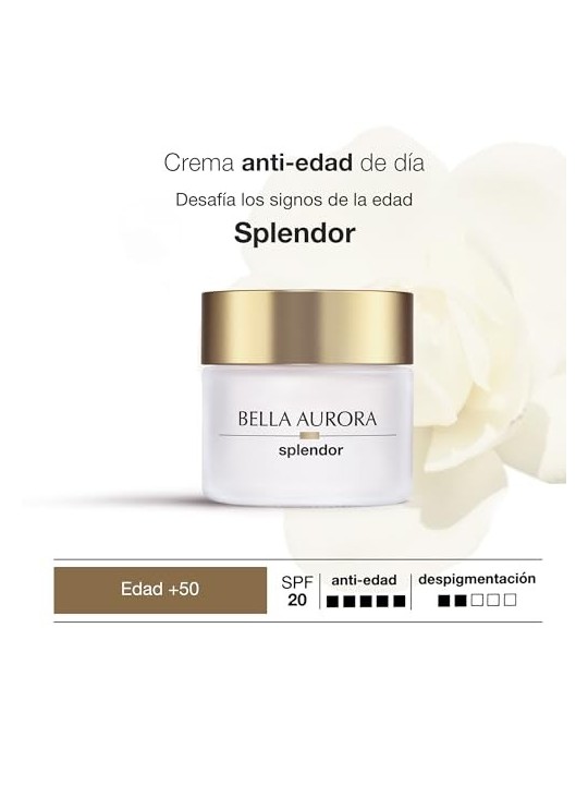 Bella Aurora SPLENDOR 10 trattamento antiinvecchiamento SPF20 50ml donna
