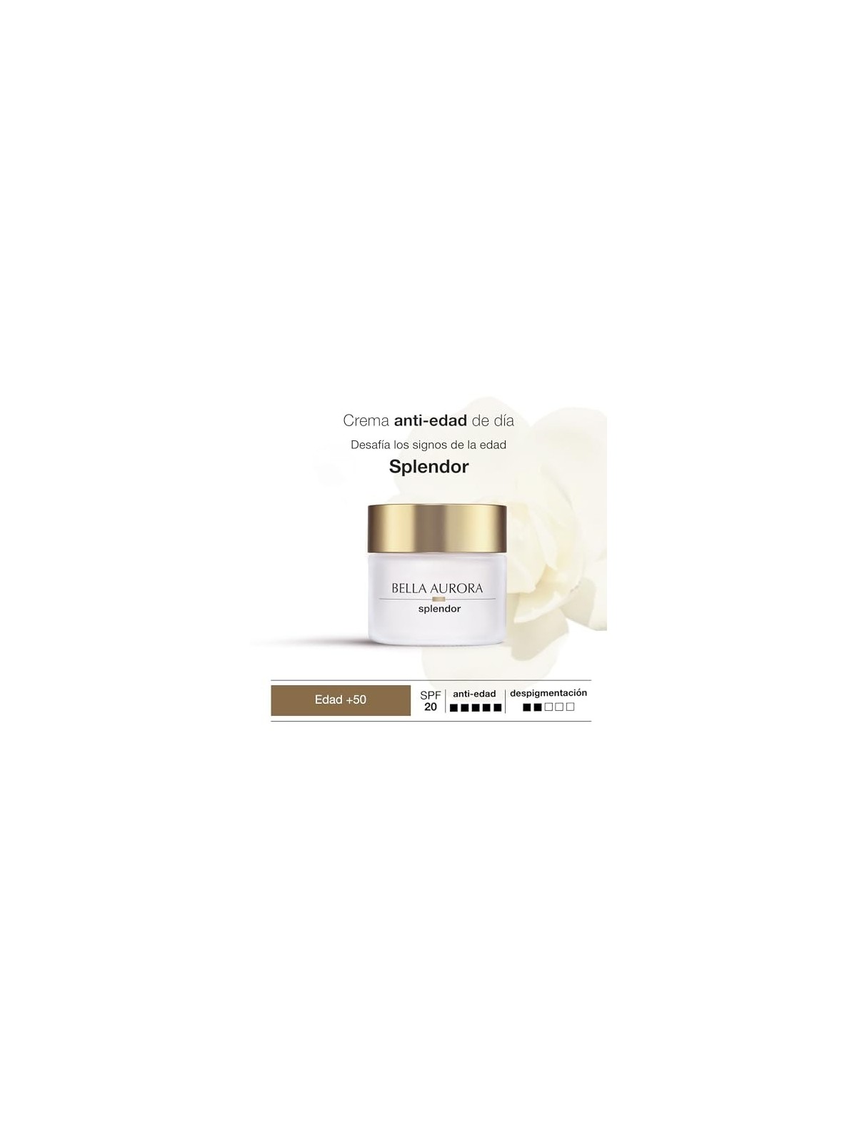 Bella Aurora SPLENDOR 10 trattamento antiinvecchiamento SPF20 50ml donna