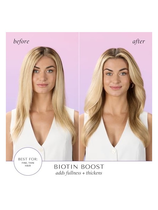 Hask BIOTIN BOOST Condizionatore Addensante 355ml Unisex