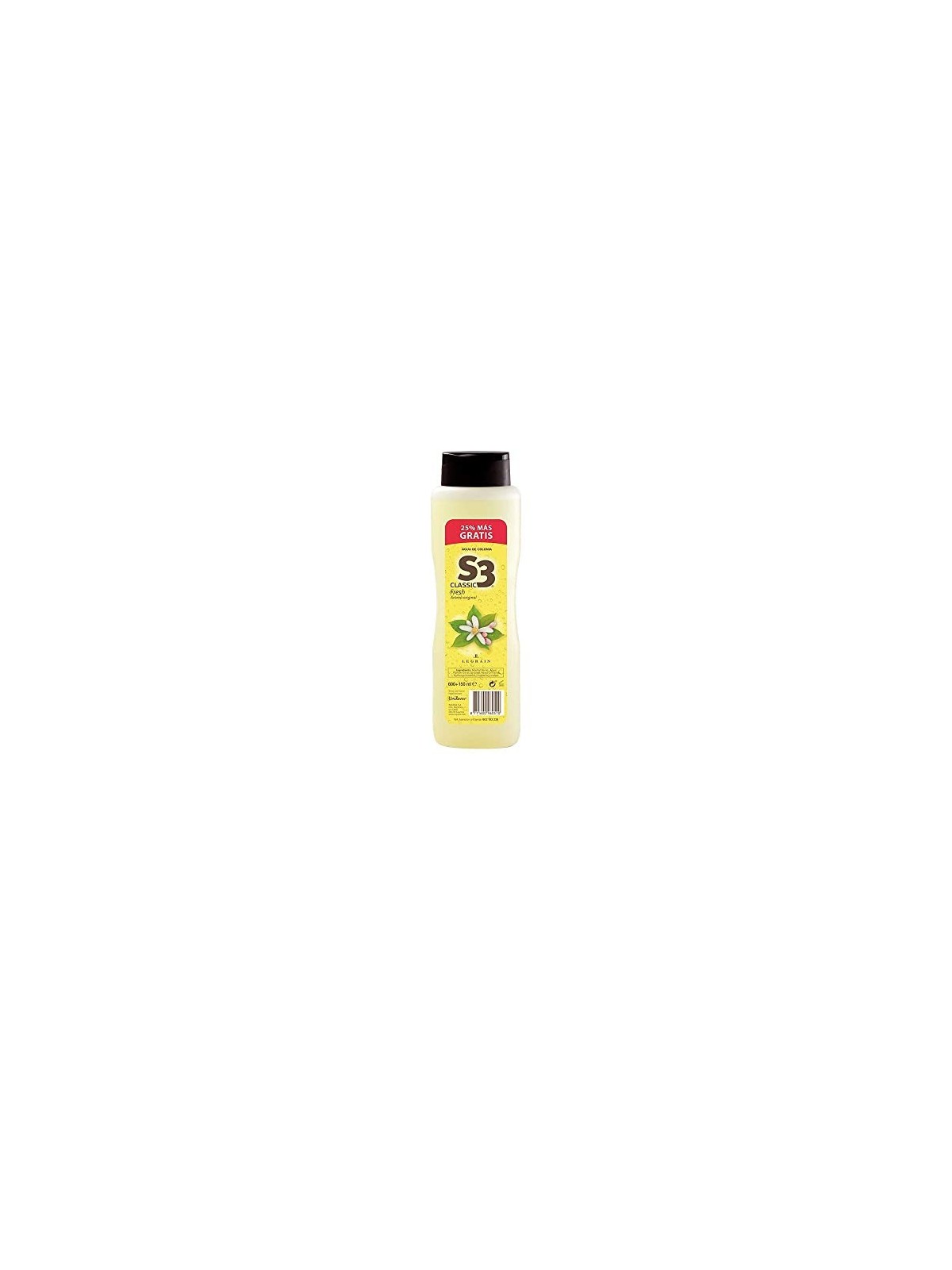 S3 S3 CLASSIC FRESH colonia 750ml unisex