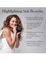 Saphira Trattamento Capelli con Fango Minerale Crema Maschera per Lucentezza 1000ml Donna Saphira www.essenzetotalstyle.com 