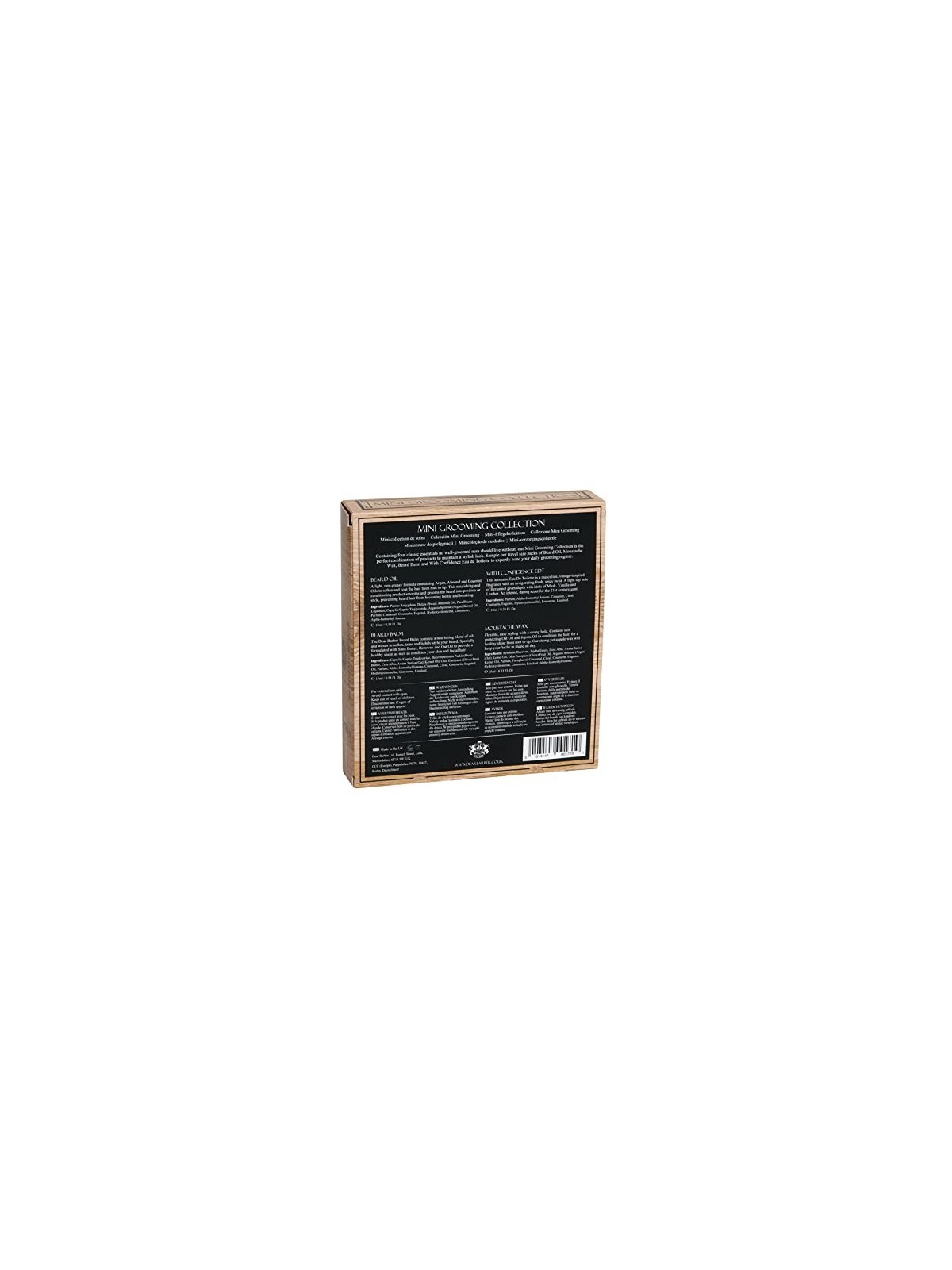 Set regalo uomo Dear Barber Mini Grooming Collection 50ml