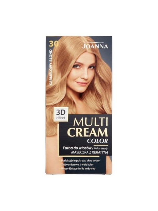 JOANNA Colore per capelli Multi Cream Color 30 Biondo Caramello