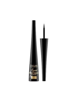 Eyeliner waterproof Eveline Cosmetics Liquid Precision 2000 4 ml Black Matt