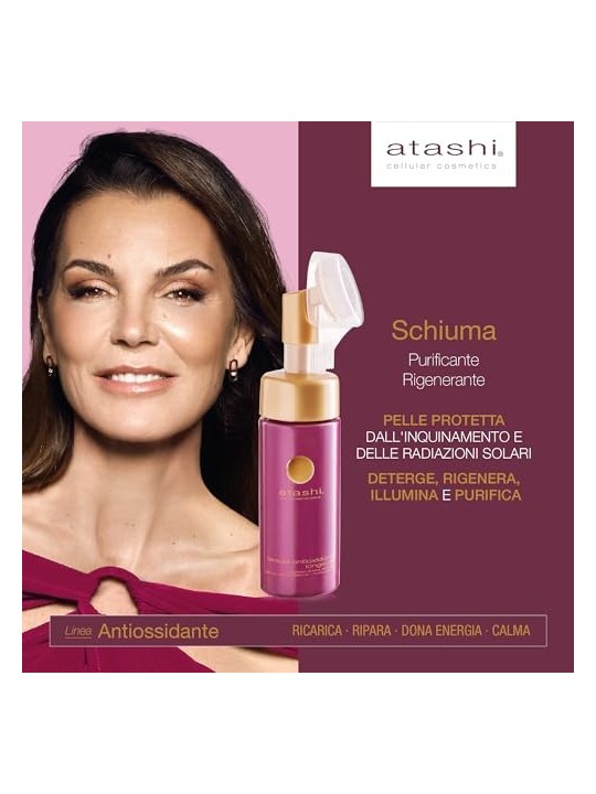 Espuma Purificante Atashi DIFESA DELLA PELLE CELLULARE ANTIOSSIDANTE 150ml