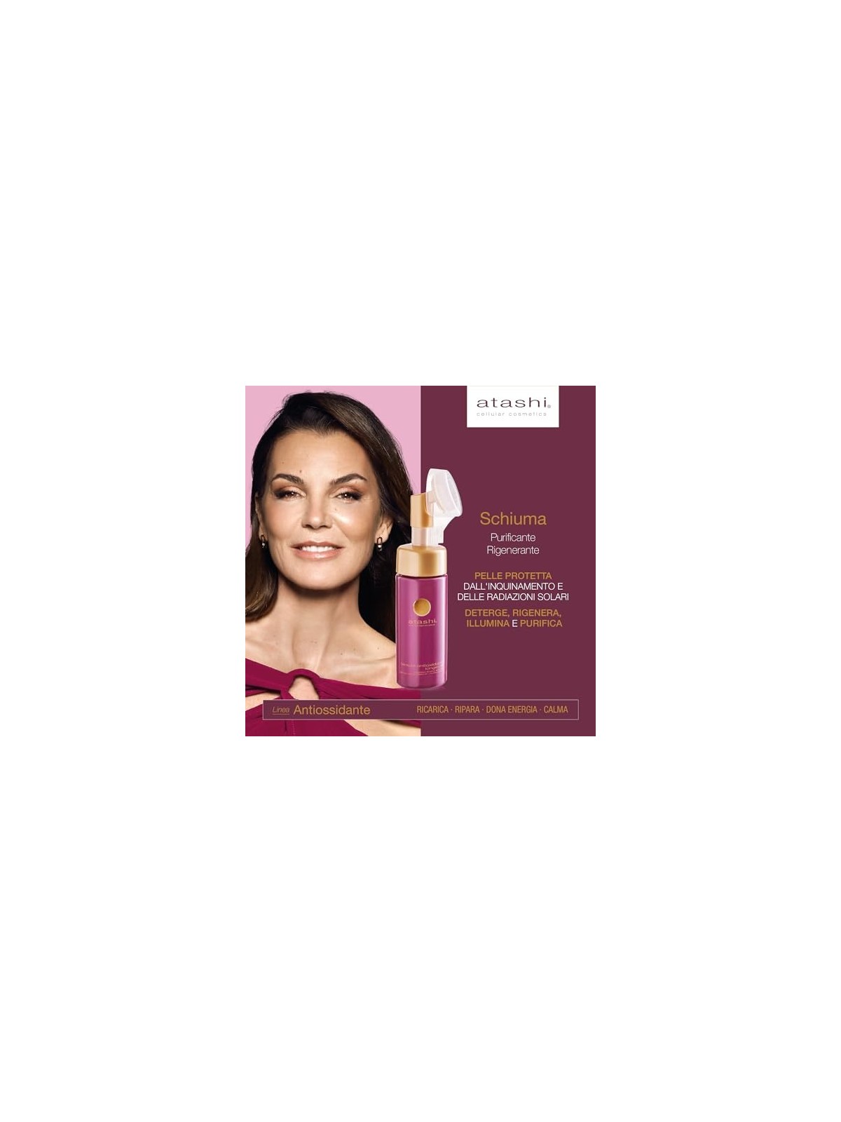 Espuma Purificante Atashi DIFESA DELLA PELLE CELLULARE ANTIOSSIDANTE 150ml